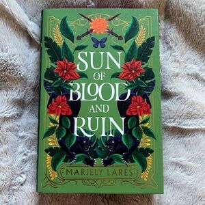 Signed Sun of Blood and Ruin Hardcover Special Edition Book Fairyloot